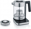 Graef WK350 Waterkoker 1 l 2000 W Zwart, Roestvrijstaal, Transparant