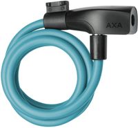 Axa Spiraalkabelslot Resolute 8-120 Ice blue - thumbnail