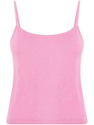 Teddy Cashmere débardeur Rapallo en cachemire - Rose