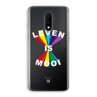Het Leven Is Mooi: OnePlus 7 Transparant Hoesje