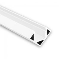 Hoek LED profiel PO23 wit strip max 11,5mm breed 8104053 prijs p/m