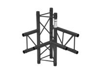 ALUTRUSS DECOLOCK DQ3-SPAT42 4-way T-Piece / bk
