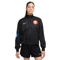Nike Nederland Anthem Trainingsjack OranjeLeeuwinnen 2025-2027 Dames Zwart Wit Nike Nederland Anthem Trainingsjack OranjeLeeuwinnen 2025-2027 Dames Zwart Wit