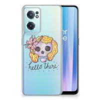 Silicone Back Case OnePlus Nord CE 2 5G Boho Skull
