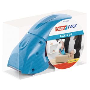 Tesa Pack 'N Go tapeafroller blauw