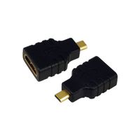 LogiLink AH0010 kabeladapter/verloopstukje HDMI to HDMI micro