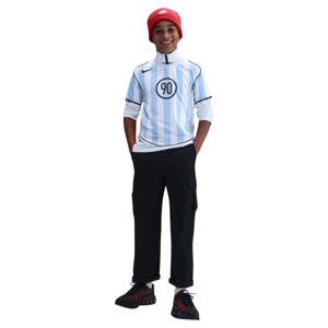 Nike Total 90 Trainingsshirt Kids Wit Lichtblauw Zwart