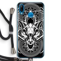 Oh Deer: Huawei P20 Lite Transparant Hoesje met koord