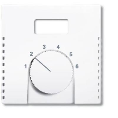 Busch-Jaeger 2CKA001710A3883 Temperatuurregelaar Afdekking Future lineair Verkeerswit, Wit 1 stuk(s)