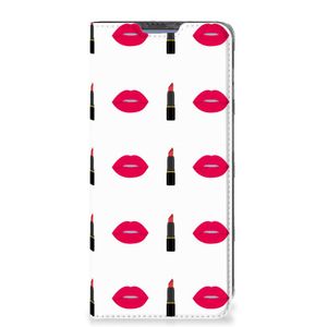 Poco X4 Pro 5G Hoesje met Magneet Lipstick Kiss