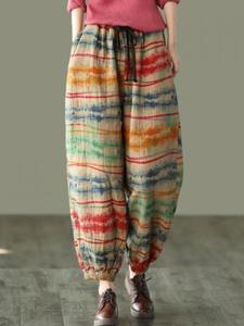 Casual Loose Cotton Ethnic Pants