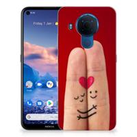 Nokia 5.4 | Sillicone Back Cover | Liefde - Origineel Romantisch Cadeau