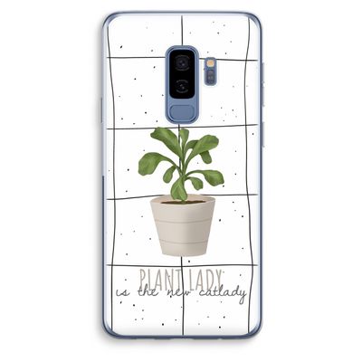 Kamerplant op vensterruit: Samsung Galaxy S9 Plus Transparant Hoesje