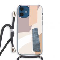 Luca: iPhone 12 mini Transparant Hoesje met koord