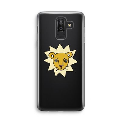Kleine leeuw: Samsung Galaxy J8 (2018) Transparant Hoesje