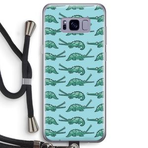 Kroko: Samsung Galaxy S8 Transparant Hoesje met koord