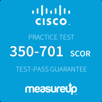 Practice Test Cisco 350-701 SCOR Implementing and Operating Cisco Security Core Technologies