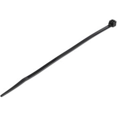 StarTech.com CBMZT6B kabelbinder Losmaakbare kabelbinder Nylon, Kunststof Zwart 100 stuk(s)