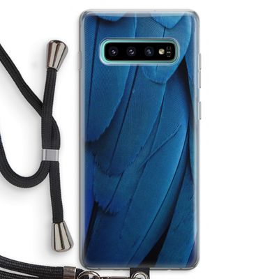 Pauw: Samsung Galaxy S10 Plus Transparant Hoesje met koord
