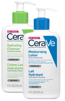 CeraVe Combi Hydraterende Melk en Hydraterende Reinigingscrème -