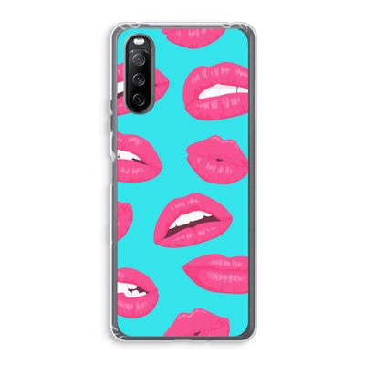 Bite my lip: Sony Xperia 10 III Transparant Hoesje