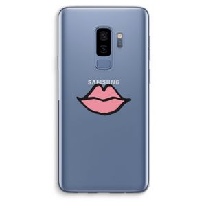 Kusje: Samsung Galaxy S9 Plus Transparant Hoesje