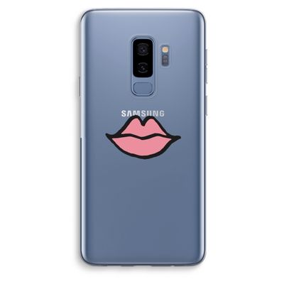 Kusje: Samsung Galaxy S9 Plus Transparant Hoesje