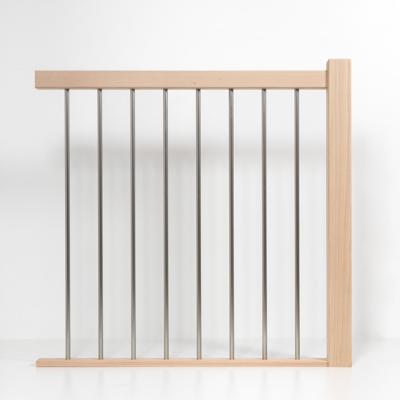 Silver Beech Balustrade | Beukenhout met zilveren spijlen