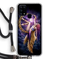 Aerial Angel: Samsung Galaxy M31 Transparant Hoesje met koord