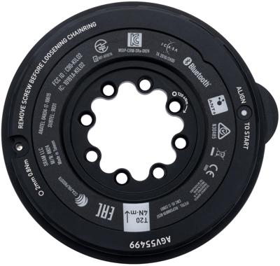 Sram crank-ster powermeter "eagle axs transmissie spider pm eagle axs tr. 8 screws