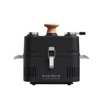 Everdure - Cube 360 Houtskool Barbecue met Gereedschapset - Edelstaal - Zwart - thumbnail