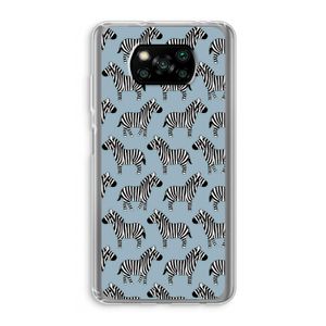 Zebra: Xiaomi Poco X3 NFC Transparant Hoesje