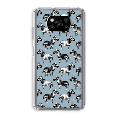 Zebra: Xiaomi Poco X3 NFC Transparant Hoesje