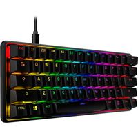 HyperX Alloy Origins 60 gaming toetsenbord RGB leds, Double shot PBT-keycaps