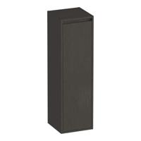 Brauer Adore - Hoge Kast - 120 cm - 1 Deur - Greeploos - Rechtsdraaiend - Timber Anthracite