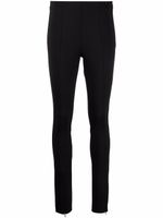 Calvin Klein pantalon skinny à taille haute - Noir - thumbnail