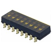 C & K Switches SDA08H0SBR DIP Switch SDA Series DIP-schakelaar Aantal polen 8 1 stuk(s) Tape on Full reel