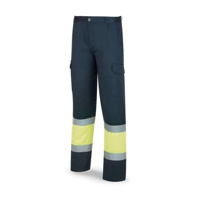 Veiligheidsbroeken 388pfxyfa Geel Marineblauw Hoge zichtbaarheid Maat 44