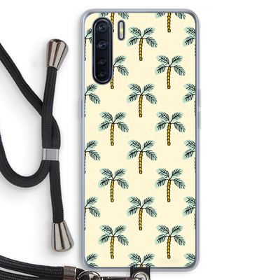 Paradise: Oppo A91 Transparant Hoesje met koord