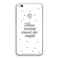Confetti: Huawei Ascend P8 Lite (2017) Transparant Hoesje