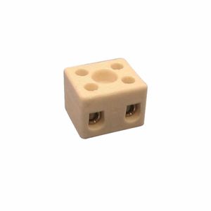 Kroonsteen porcelein 1,5-2,5mm² 2 polig