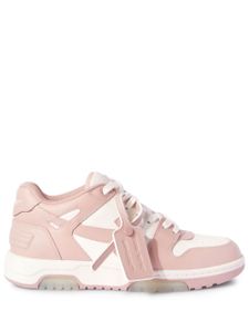 Off-White baskets Out Of Office en cuir - Blanc