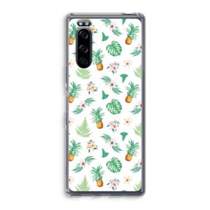 Ananas bladeren: Sony Xperia 5 Transparant Hoesje