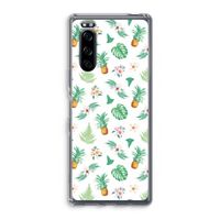 Ananas bladeren: Sony Xperia 5 Transparant Hoesje