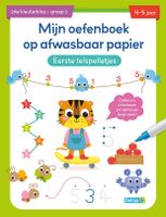 Deltas Mijn oefenboek op afwasbaar papier Eerste telspelletjes 4-5 j.