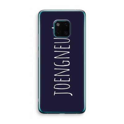 Joengneuh!: Huawei Mate 20 Pro Transparant Hoesje