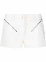 Givenchy short courte à poches zippées - Blanc - thumbnail