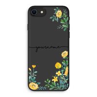 Gele bloemen: iPhone SE 2020 Biologisch afbreekbaar hoesje