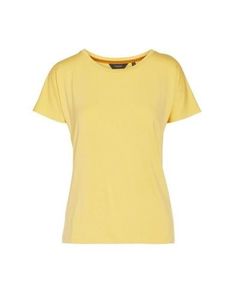 Essenza Essenza Ellen Uni Top short sleeve Dreamy yellow XS