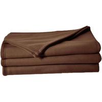POLECO fleece deken CHOCOLATE 220 POLECO fleece deken CHOCOLATE 220